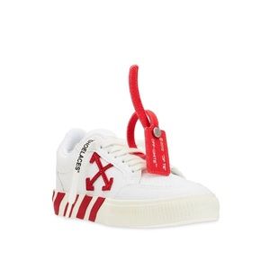 Off-White
LACE-UP COTTON CANVAS SNEAKERS